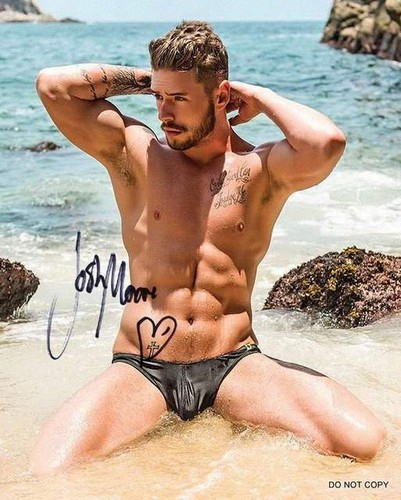 Josh moore autographed gay - moore,