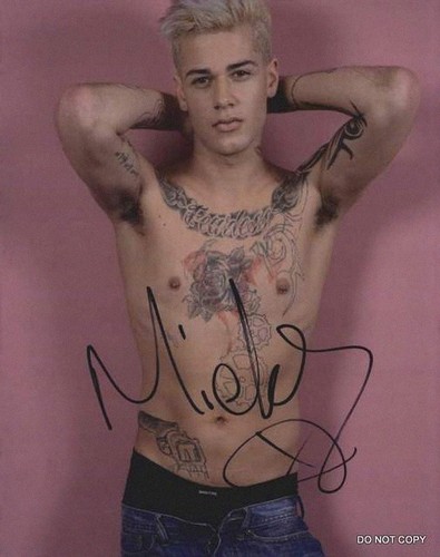 Mickey taylor autographed gay - mickey,