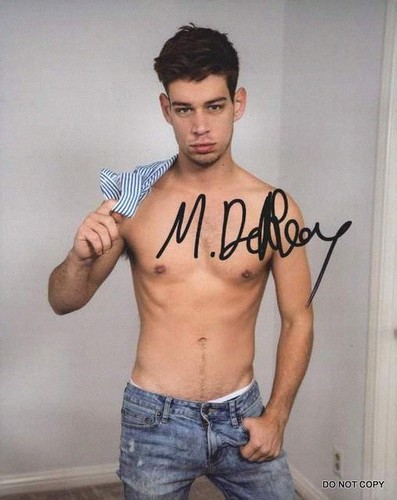 Michael delrey autographed - autographed, gay