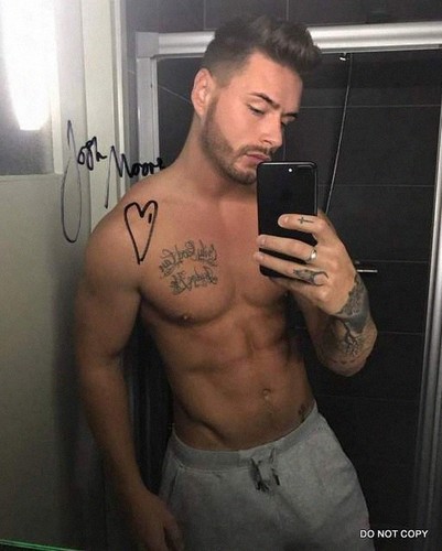 Josh moore autographed gay - moore,
