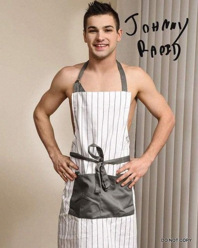 Johnny rapid autographed gay - rapid,